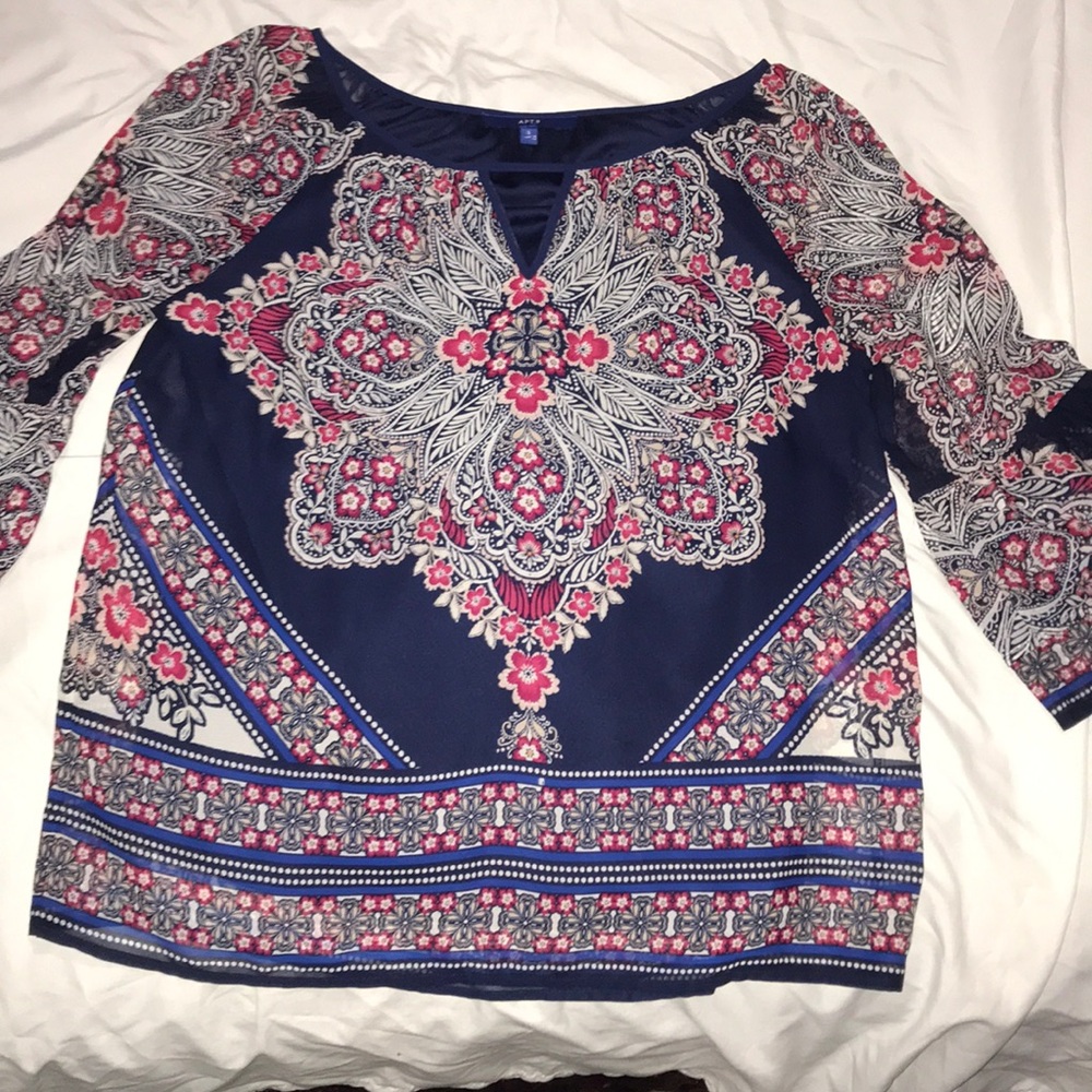 V neck blouse